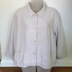 J.Jill Stylish Linen Jacket